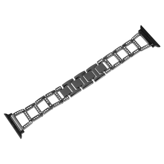 Strass Edelstahlarmband für Apple Watch Series 7 41 mm | 6 & SE & 5 & 4 40 mm | 3 & 2 & 1 38 mm