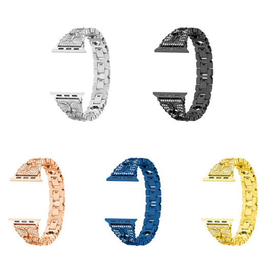 Strass Edelstahlarmband für Apple Watch 7 41+45mm | 6 & SE & 5 & 4 40+44mm | 3 & 2 & 1 38+42mm