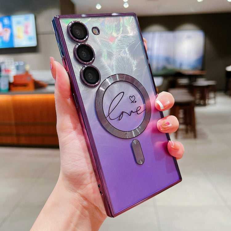 Magsafe Glitzer TPU Handyhülle für Samsung Galaxy S24 5G | S23 FE 5G | S23 Ultra 5G | S23 5G