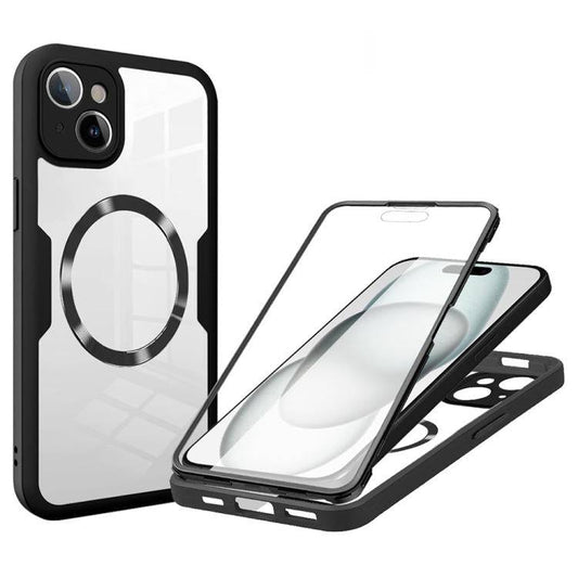 MagSafe-Telefonhülle mit CD-Textur, For iPhone 15, For iPhone 14 Plus, For iPhone 14, For iPhone 14 Pro