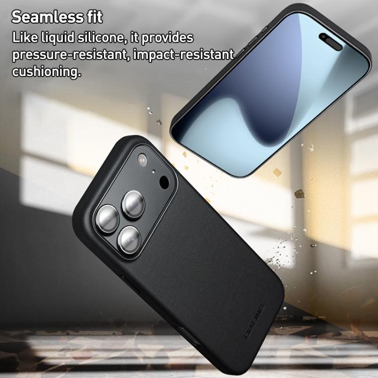 QIALINO Technik-Leder Handyhülle für Apple iPhone Serie 17