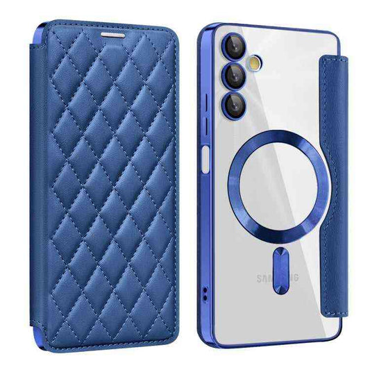 MagSafe RFID Handyhülle Leder + TPU für Samsung Galaxy S23 Ultra 5G | S23+ 5G | S23 FE 5G | A05s