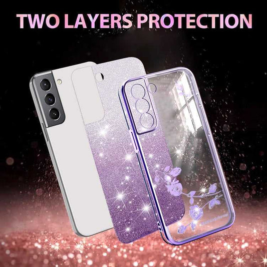 Glitzer TPU Handyhülle für Samsung Galaxy S21 5G | S21+ 5G | S21 Ultra 5G | A42 | A51 5G | S20+ | A11