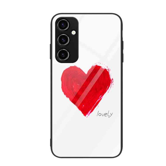 Glas Handyhülle bemalt für Samsung Galaxy A14 5G