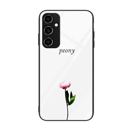 Glas Handyhülle bemalt für Samsung Galaxy A34