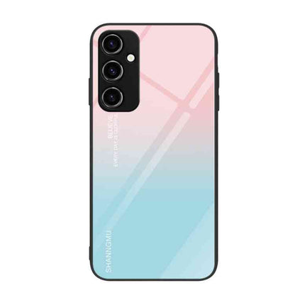 Glas Handyhülle bemalt für Samsung Galaxy A34
