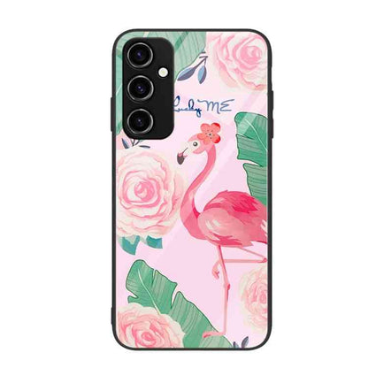 Glas Handyhülle bemalt für Samsung Galaxy A34