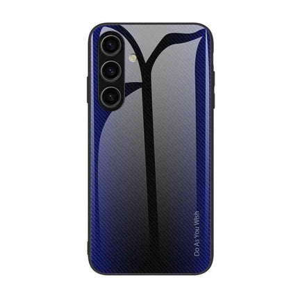 Glas Handyhülle Farbverlauf für Samsung Galaxy Serie A55 | A35
