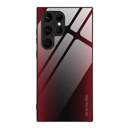 Glas Handyhülle Farbverlauf für Samsung Galaxy Serie A55 | A35