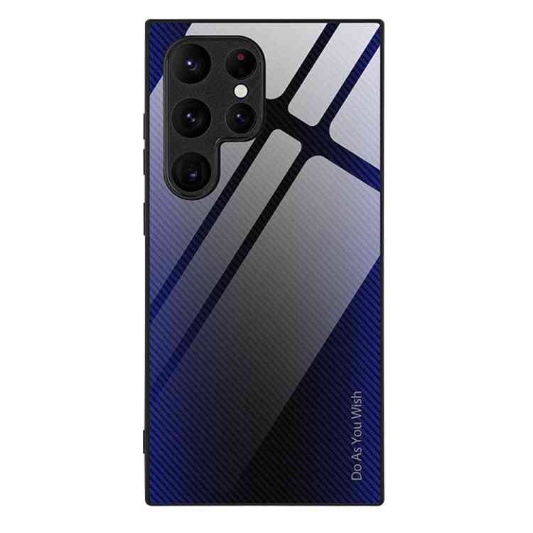 Glas Handyhülle Farbverlauf für Samsung Galaxy Serie A55 | A35