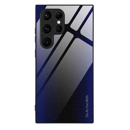 Glas Handyhülle Farbverlauf für Samsung Galaxy Serie A55 | A35