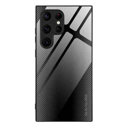Glas Handyhülle Farbverlauf für Samsung Galaxy Serie A55 | A35