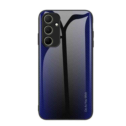 Glas Handyhülle Farbverlauf für Samsung Galaxy Serie A55 | A35