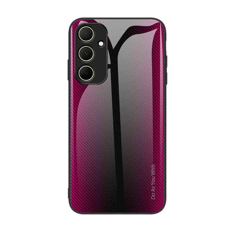 Glas Handyhülle Farbverlauf für Samsung Galaxy Serie A55 | A35