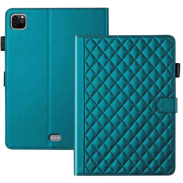 Rhombus Lattice Lederhülle für Smart Tablet, For iPad Pro 13 2024, For iPad Pro 11 2024, For iPad Pro 12.9 2022 / 2021 / 2020, For iPad Pro 11 2022 / 2021 / 2020