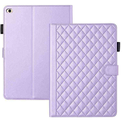 Rhombus Lattice Lederhülle für Smart Tablet, For iPad 10th Gen 10.9 2022, For iPad 10.2 2021 / 2020 / 10.5, For iPad mini 5 / mini 4 / mini 3, For iPad Air / Air 2 / 9.7 2017 / 2018