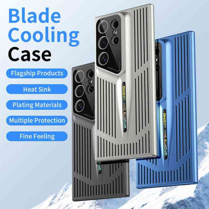 Blade Cooling PC-Telefonhülle mit vollständiger Abdeckung, For Samsung Galaxy S22 5G