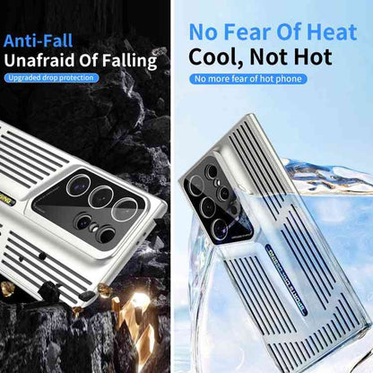Blade Cooling PC-Telefonhülle mit vollständiger Abdeckung, For Samsung Galaxy S22 5G