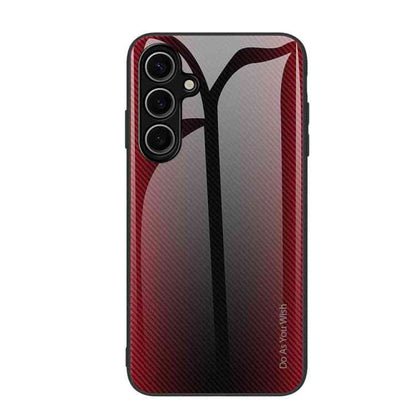 Glas Handyhülle Farbverlauf für Samsung Galaxy Serie 26