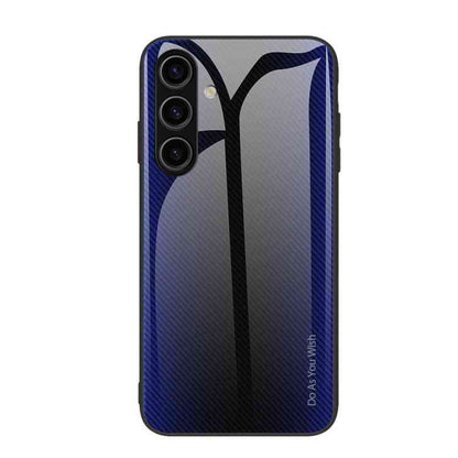 Glas Handyhülle Farbverlauf für Samsung Galaxy Serie 26