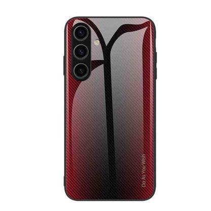 Glas Handyhülle Farbverlauf für Samsung Galaxy Serie 26