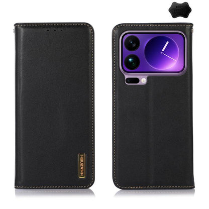 KHAZNEH Echtleder Handyhülle für Xiaomi Serie 17 | Serie 15