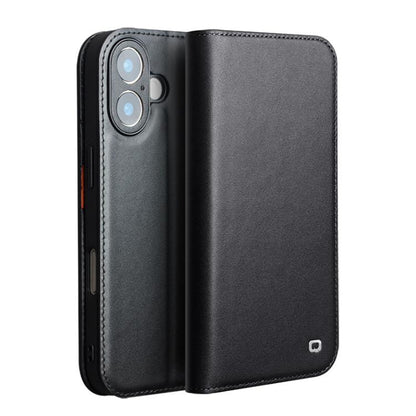 QIALINO Handyhülle aus Echtleder für Apple Serie 17 iPhone