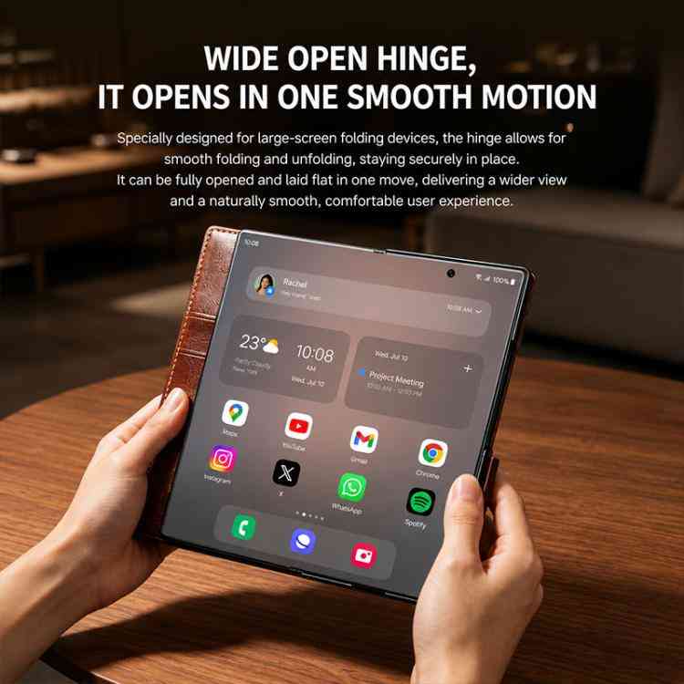 Leder Handyhülle für Samsung Galaxy Serie Z Fold8 |  Z Fold7 | Z Flip8 | Z Flip7