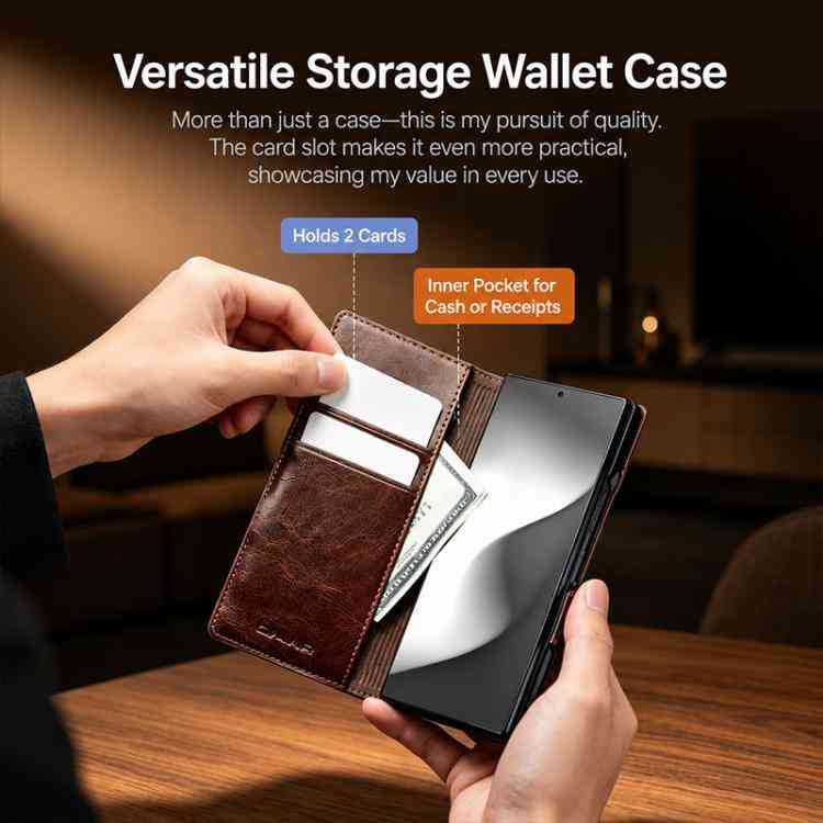 Leder Handyhülle für Samsung Galaxy Serie Z Fold8 |  Z Fold7 | Z Flip8 | Z Flip7