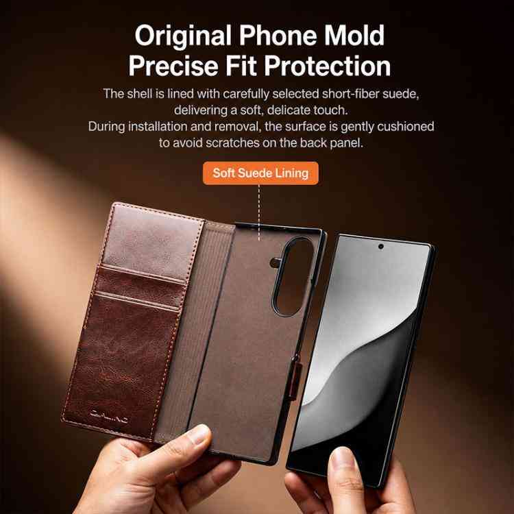 Leder Handyhülle für Samsung Galaxy Serie Z Fold8 |  Z Fold7 | Z Flip8 | Z Flip7