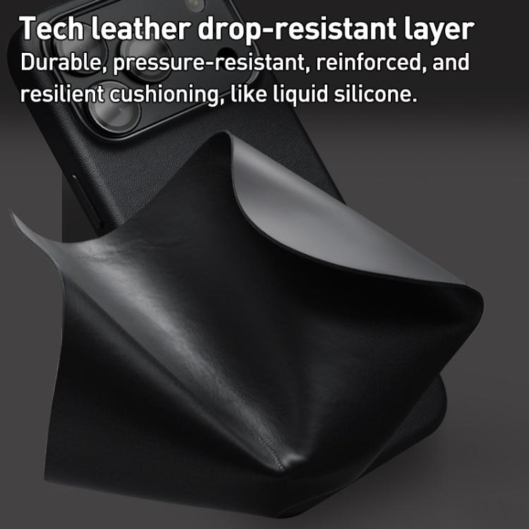 Echtleder MagSafe Handyhülle für Apple iPhone Serie 17