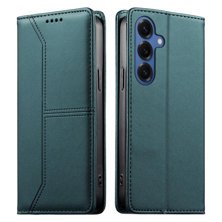 Vegane Leder Handyhülle MagSafe Case für Samsung Serie S26