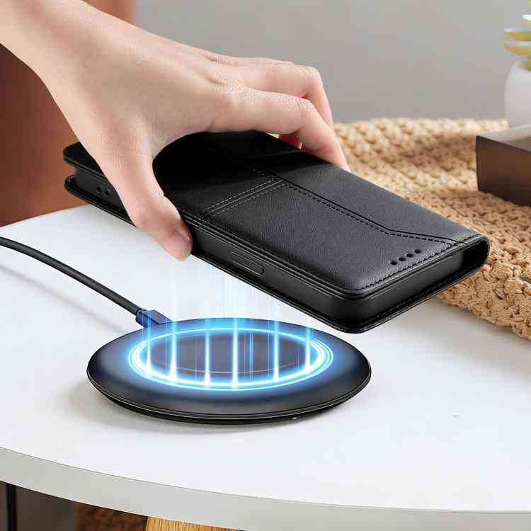 Vegane Leder Handyhülle MagSafe Case für Samsung Serie S26