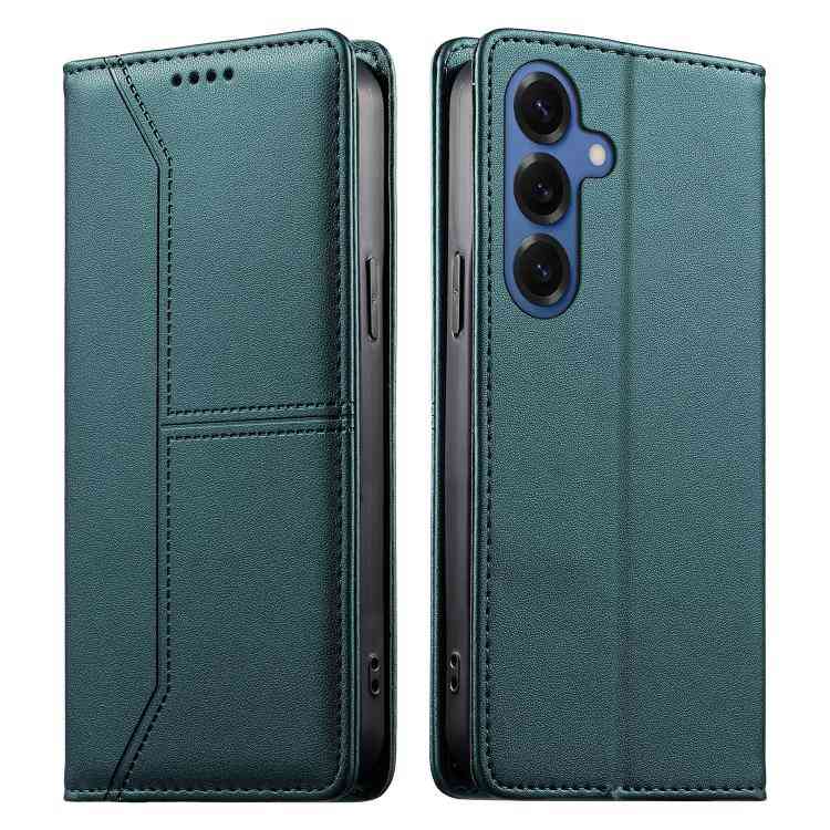 Vegane Leder Handyhülle MagSafe Case für Samsung Serie S26