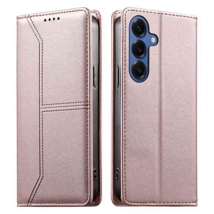 Vegane Leder Handyhülle MagSafe Case für Samsung Serie S26