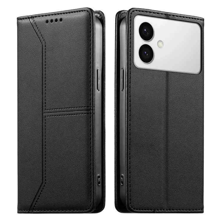 Vegane Leder Handyhülle MagSafe Case für Samsung Serie S26