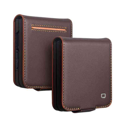 QIALINO Echtleder Handyhülle für Samsung Galaxy Serie Z Fold8 | Serie Z Flip8
