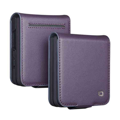 QIALINO Echtleder Handyhülle für Samsung Galaxy Serie Z Fold8 | Serie Z Flip8