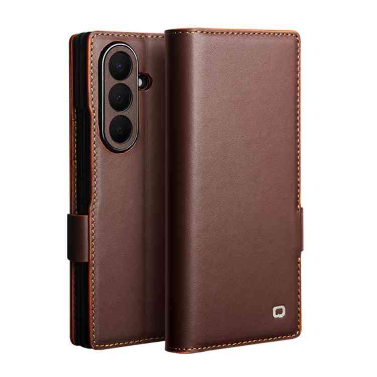 QIALINO Echtleder Handyhülle für Samsung Galaxy Serie Z Fold8 | Serie Z Flip8