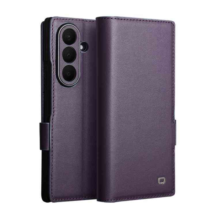 QIALINO Echtleder Handyhülle für Samsung Galaxy Serie Z Fold8 | Serie Z Flip8