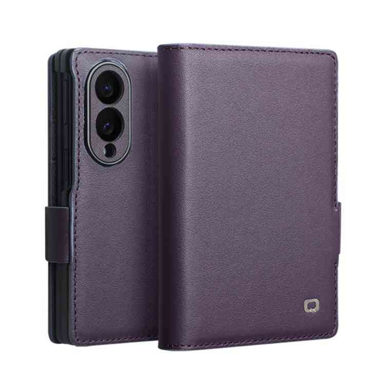 QIALINO Echtleder Handyhülle für Samsung Galaxy Serie Z Fold8 | Serie Z Flip8