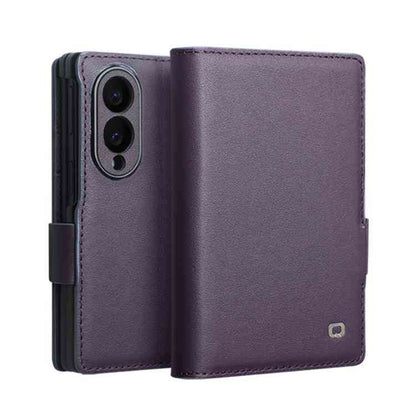 QIALINO Echtleder Handyhülle für Samsung Galaxy Serie Z Fold8 | Serie Z Flip8