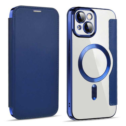 MagSafe RFID Leder Handyhülle für Apple iPhone Serie 15