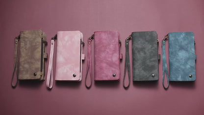 CaseMe Leder Handyhülle für Apple iPhone Serie 16